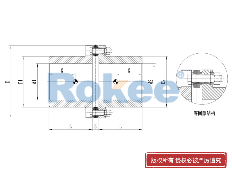 RLA標(biāo)準(zhǔn)單節(jié)膜片聯(lián)軸器,單膜片聯(lián)軸器廠家,單膜片聯(lián)軸器生產(chǎn)廠家