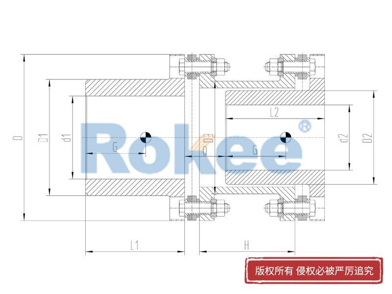RLAR單軸套反裝膜片聯(lián)軸器,雙膜片聯(lián)軸器廠家,雙膜片聯(lián)軸器生產(chǎn)廠家