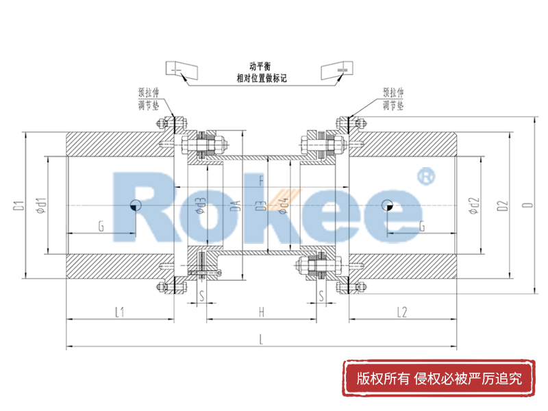 RLQF法蘭式快裝膜片聯(lián)軸器,雙膜片聯(lián)軸器廠家,雙膜片聯(lián)軸器生產(chǎn)廠家